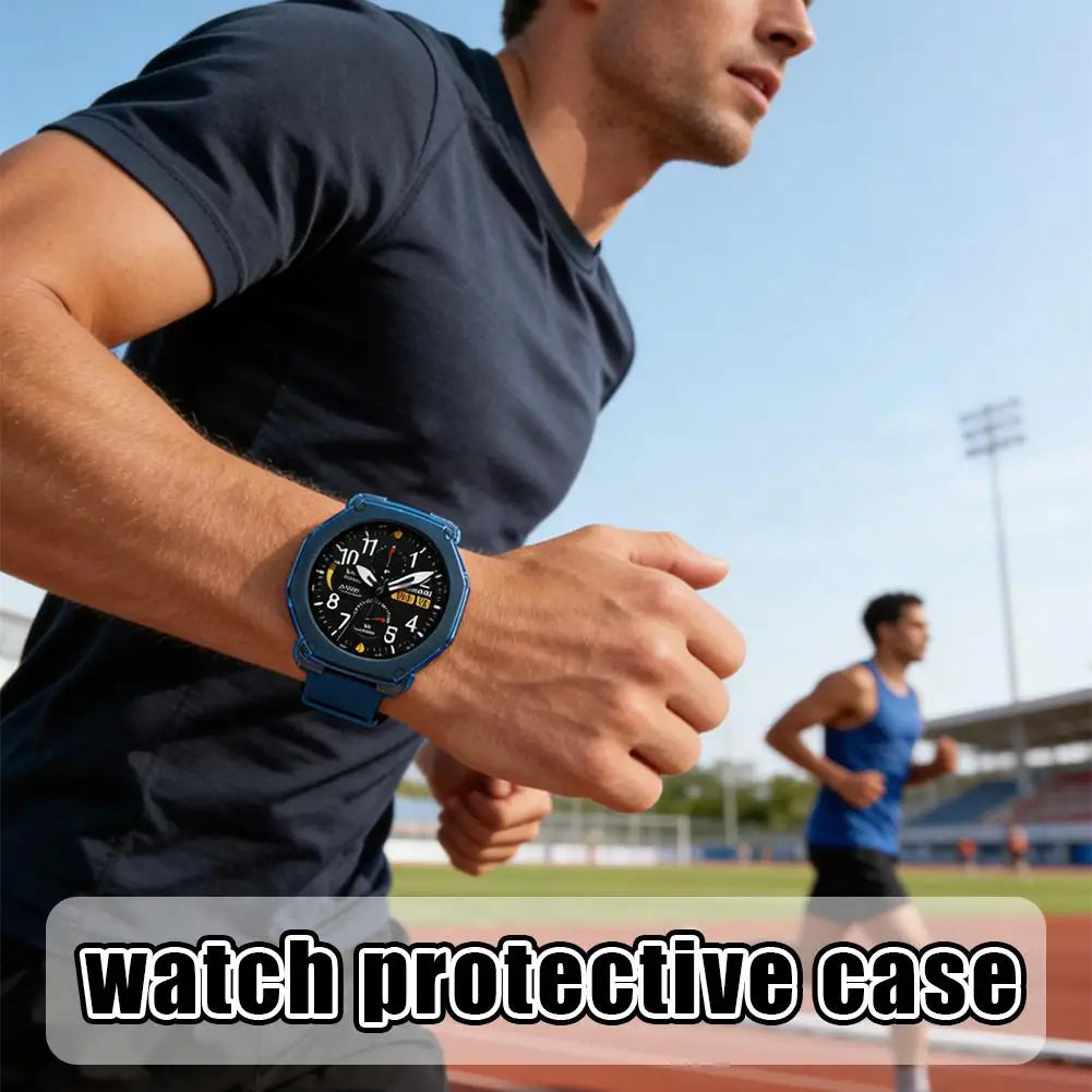 Amazfit T-Rex Ultra 2 TPU Case | Semi-Wrap Watch Protector Smartwatch Case QXL