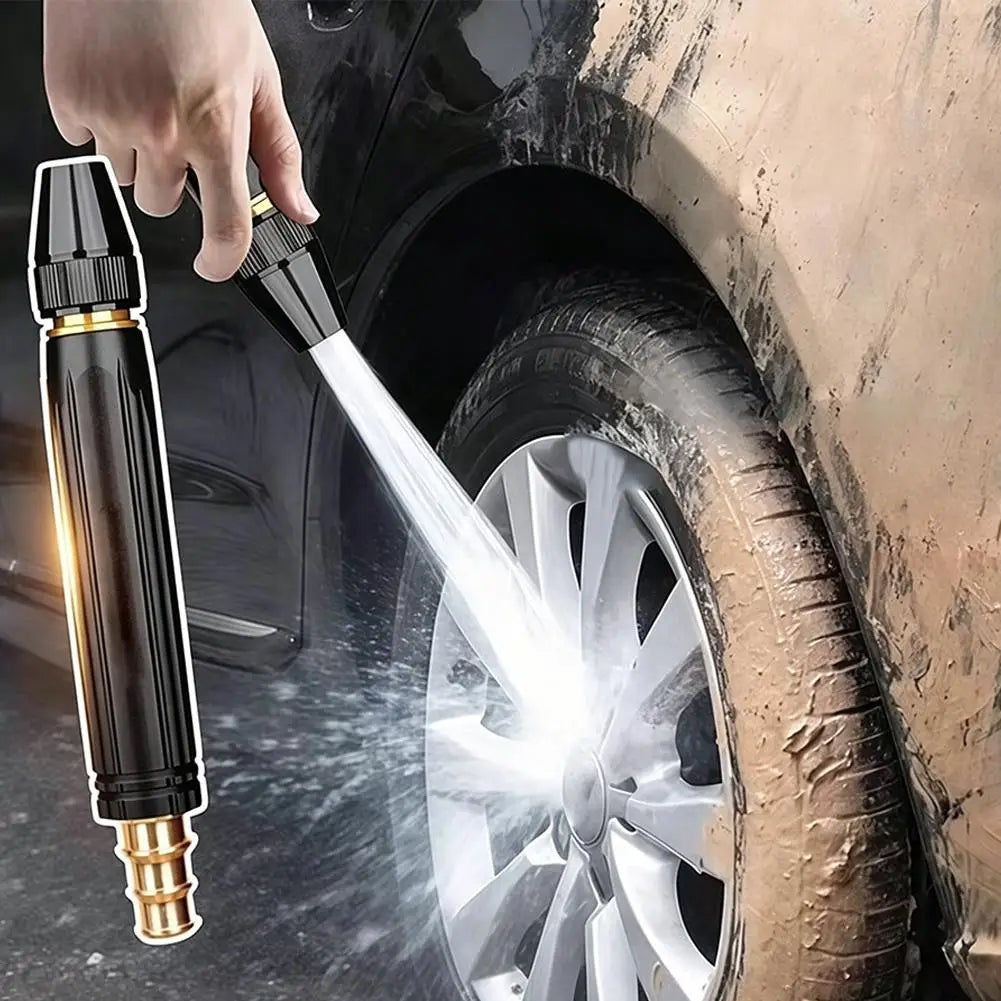 8X Booster High-Pressure Car Wash Spray Gun | 3/4" Hose Nozzle Hose Spray Gun QXL