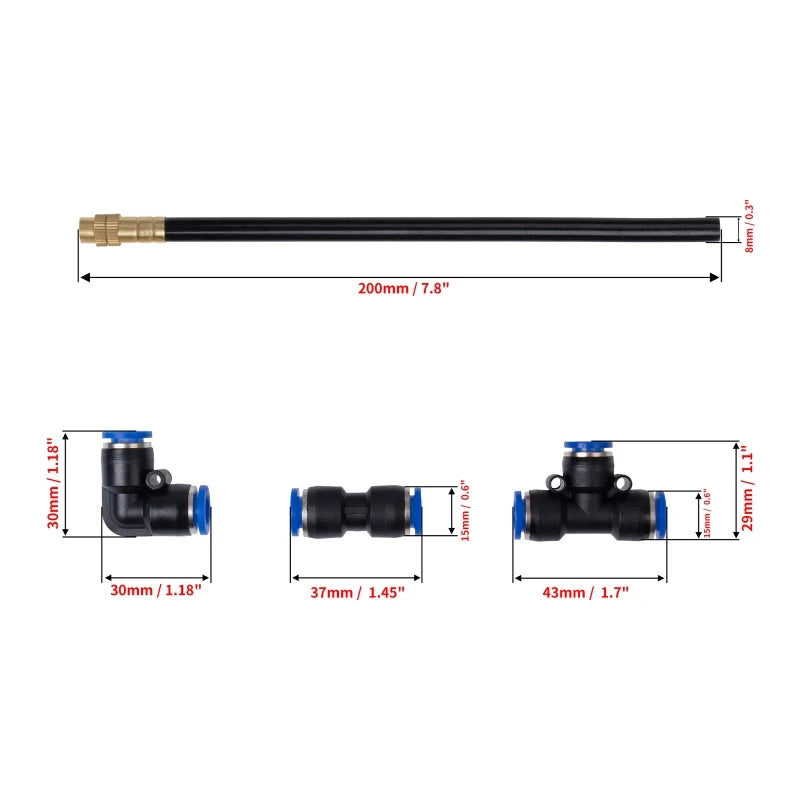 Dreamburgh 5M–30M Garden Misting & Drip Irrigation Kit Misting Irrigation Kit QXL
