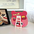 Cute Bear Head Foldable Vanity Mirror | Stand or Wall Mount Foldable Vanity Mirror QXL Style4