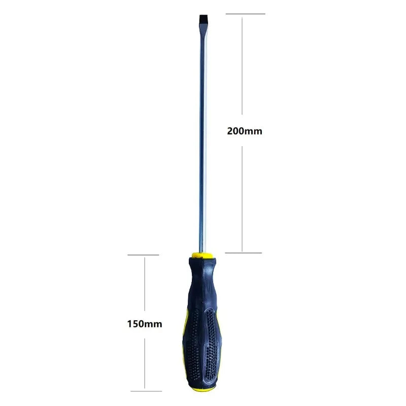 5-Piece Magnetic Flathead Screwdriver Set – Ergonomic Handle Screwdriver Set QXL