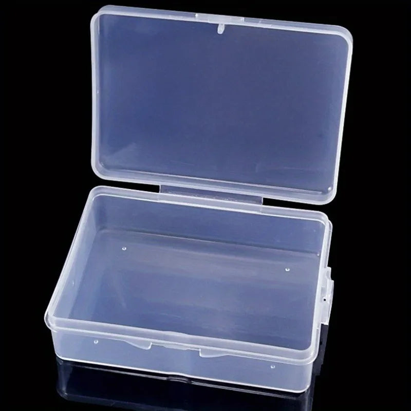 Clear Plastic Storage Boxes – Jewelry, Beads & Small Parts Plastic Storage Box QXL Clear 1pc
