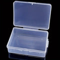 Clear Plastic Storage Boxes – Jewelry, Beads & Small Parts Plastic Storage Box QXL Clear 1pc