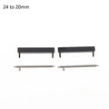 24mm to 22mm/20mm Smartwatch Wristband Adapter Connectors Watch Band Adapter QXL 24 to 20mm