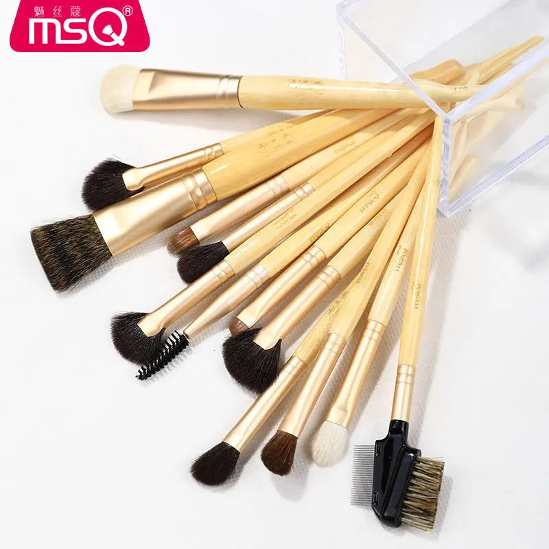MSQ Goat Hair Makeup Brush | Powder, Foundation & Highlighter Makeup Brush QXL