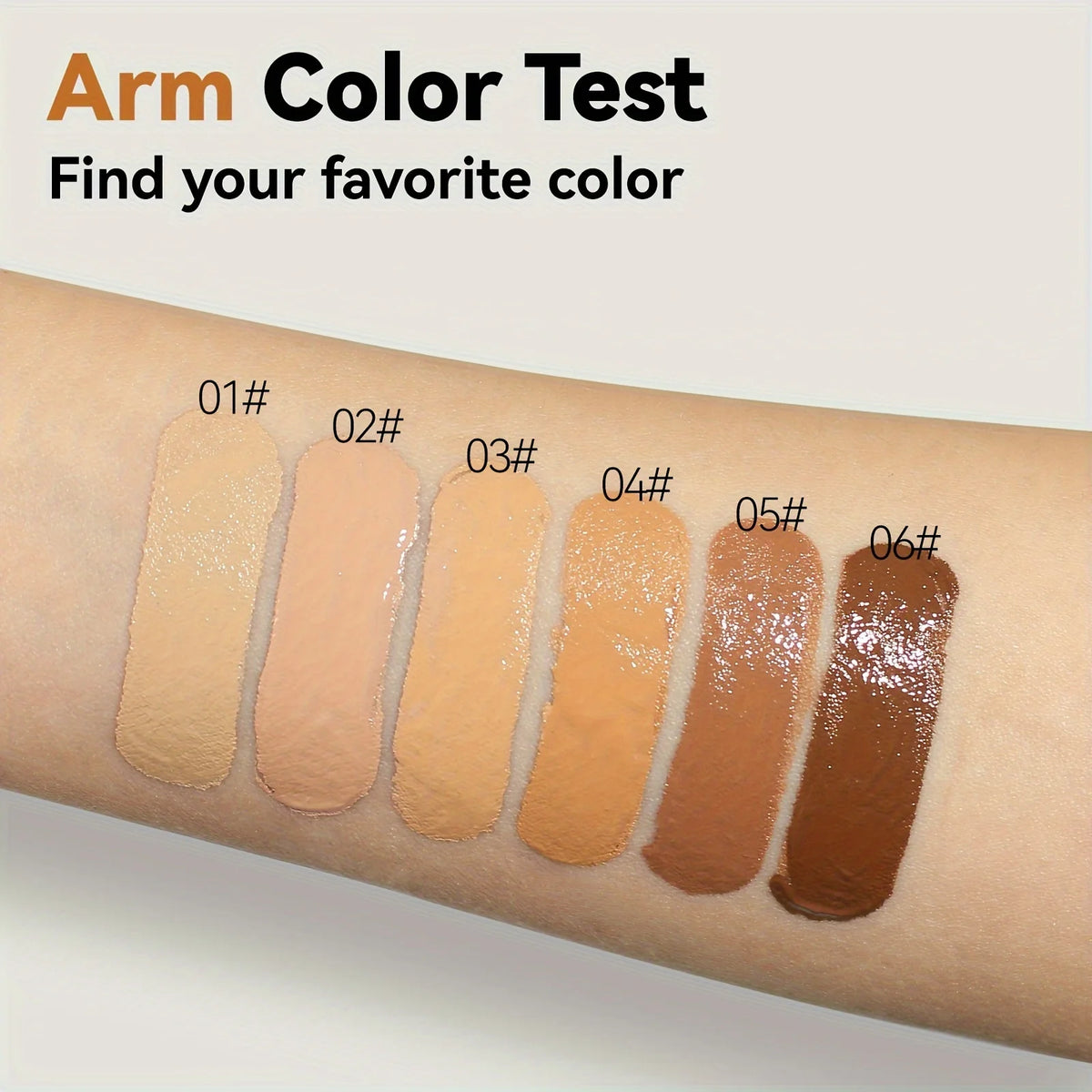 2-in-1 Liquid Foundation & Concealer | Full Coverage Waterproof Liquid Foundation QXL