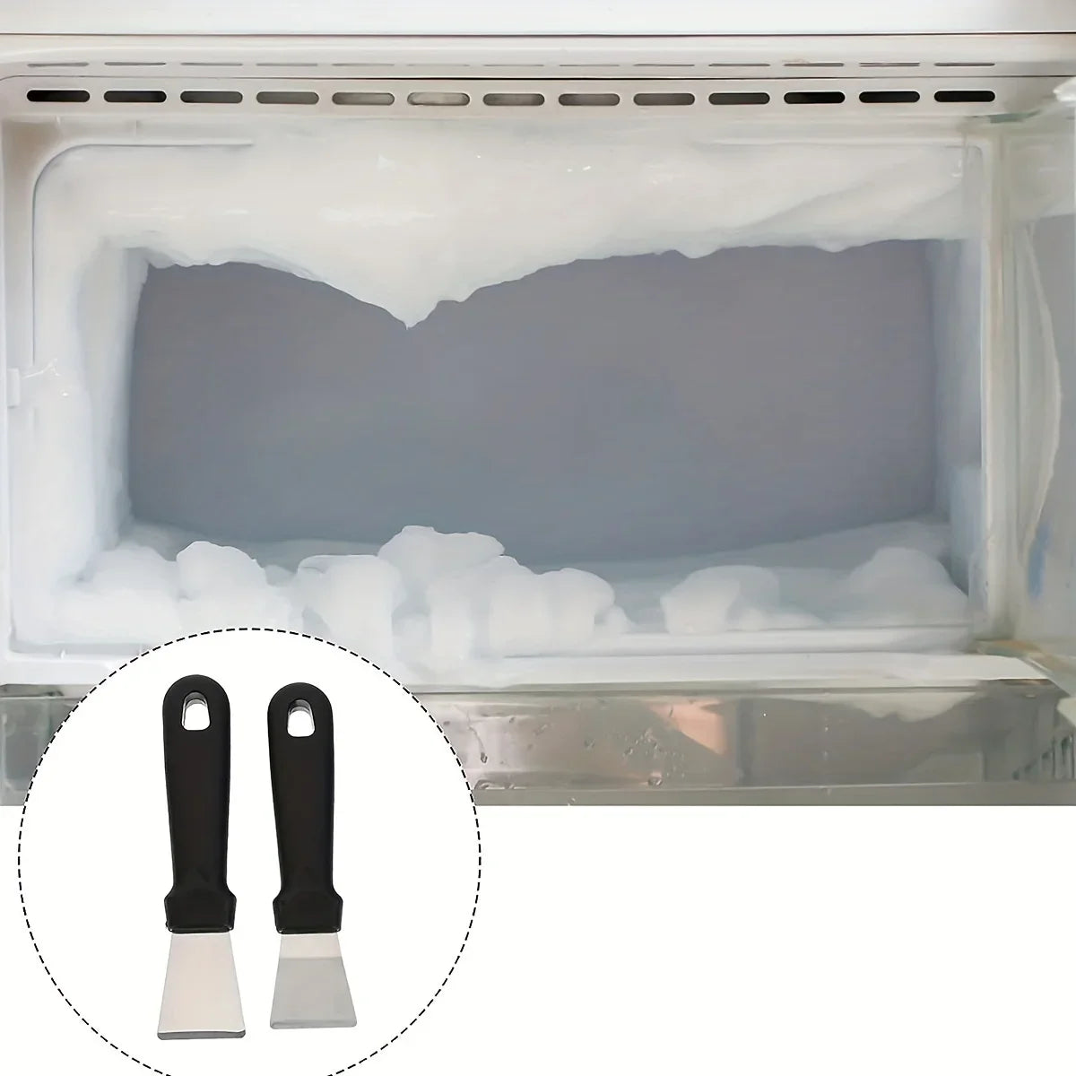 Glass & Stovetop Scraper | Label, Sticker & Paint Remover Kitchen Scraper Tool QXL
