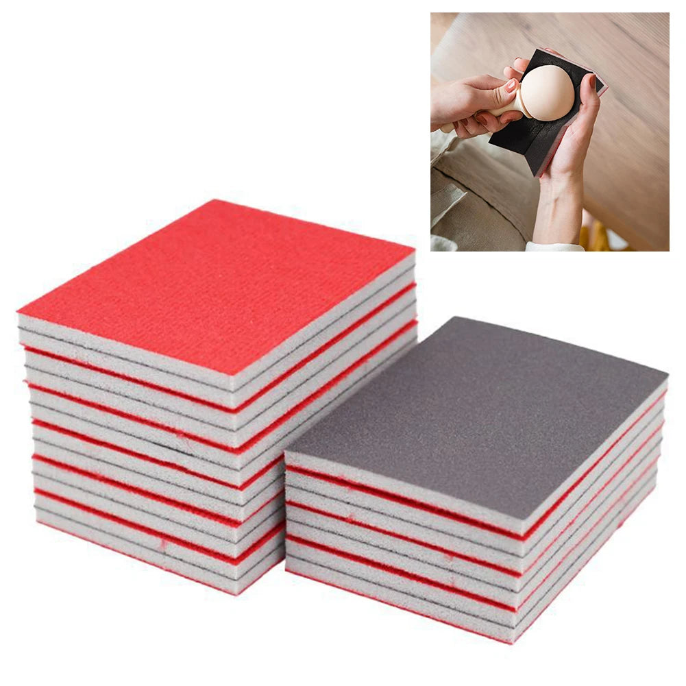 20-Pack Flexible Sanding Sponge Pads | 400 600 800 Grit Sanding Sponge Set QXL