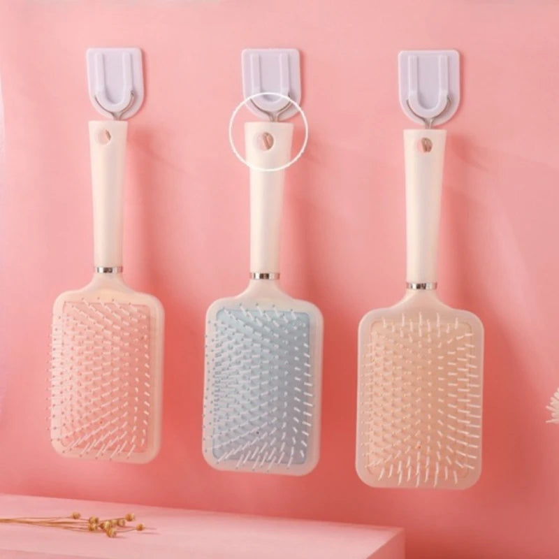 Pearlescent Air Bag Scalp Massager Paddle Comb | Anti-Static Scalp Massager Comb QXL