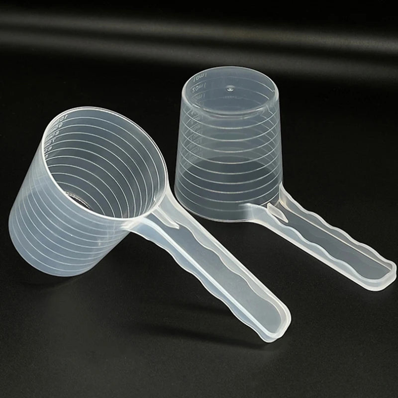 Transparent Measuring Spoon 50g 100ml | Pet & Kitchen Use Pet Measuring Spoon QXL