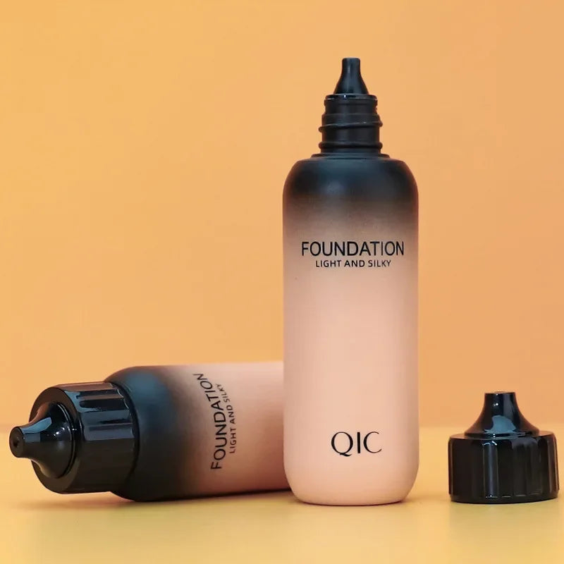 QIC Milk Bottle Liquid Foundation & Concealer | Waterproof 30ml Liquid Foundation QXL