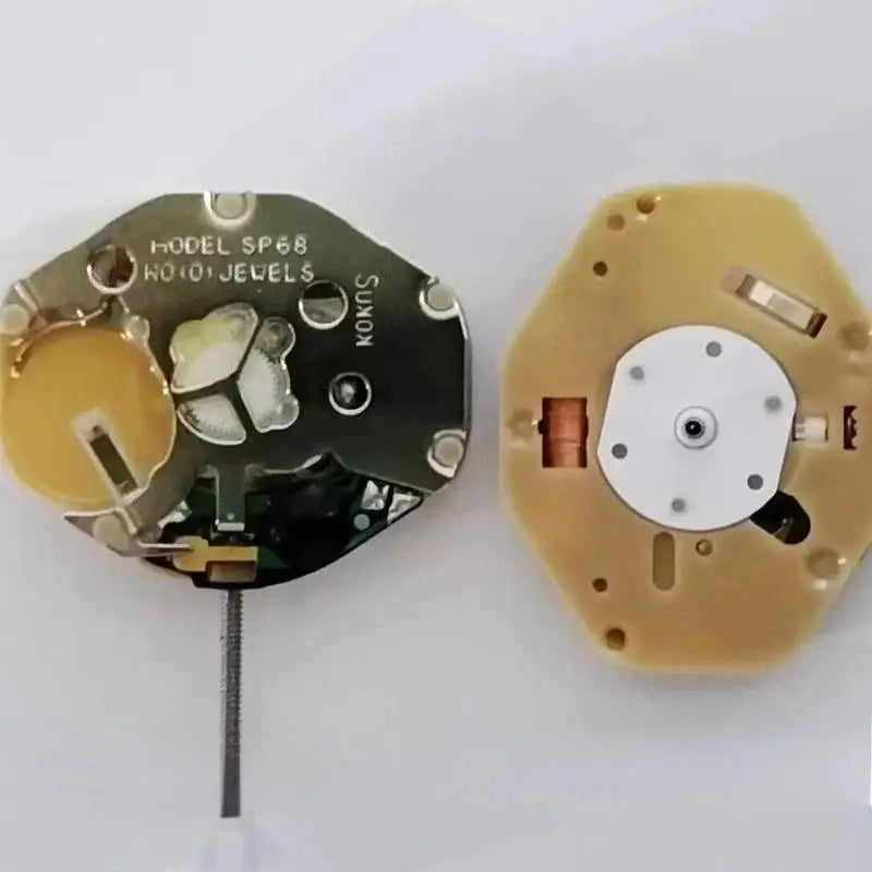 SP68 Sweep Second 3-Hand Quartz Watch Movement | No-Date Watch Movement Part QXL