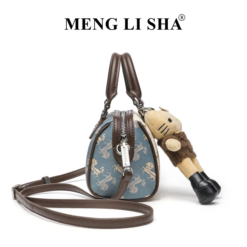 Parisian Chic Leather Diaper Bag | Luxury Crossbody Tote Leather Diaper Bag QXL