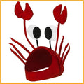 Funny Red Crab Plush Hat – Adult Party Costume & Cosplay Cap Costume Hat QXL 1PC