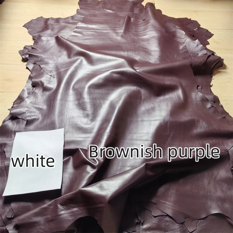 Whole Sheepskin First Layer Leather 0.5/0.6mm DIY Fabric Leather Craft Fabric QXL