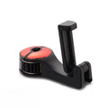 2-in-1 Car Headrest Hook & Phone Holder | Hidden Lock Design Car Headrest Hook QXL Red
