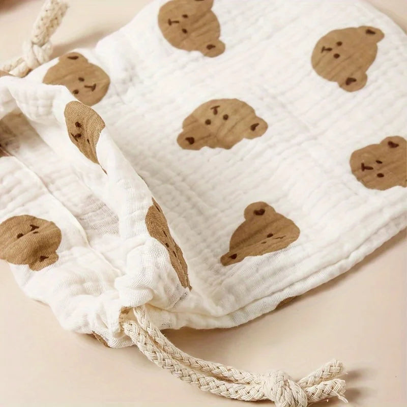Drawstring Canvas Storage Bags | Printed Dust-Proof Organizers Drawstring Storage Bag QXL