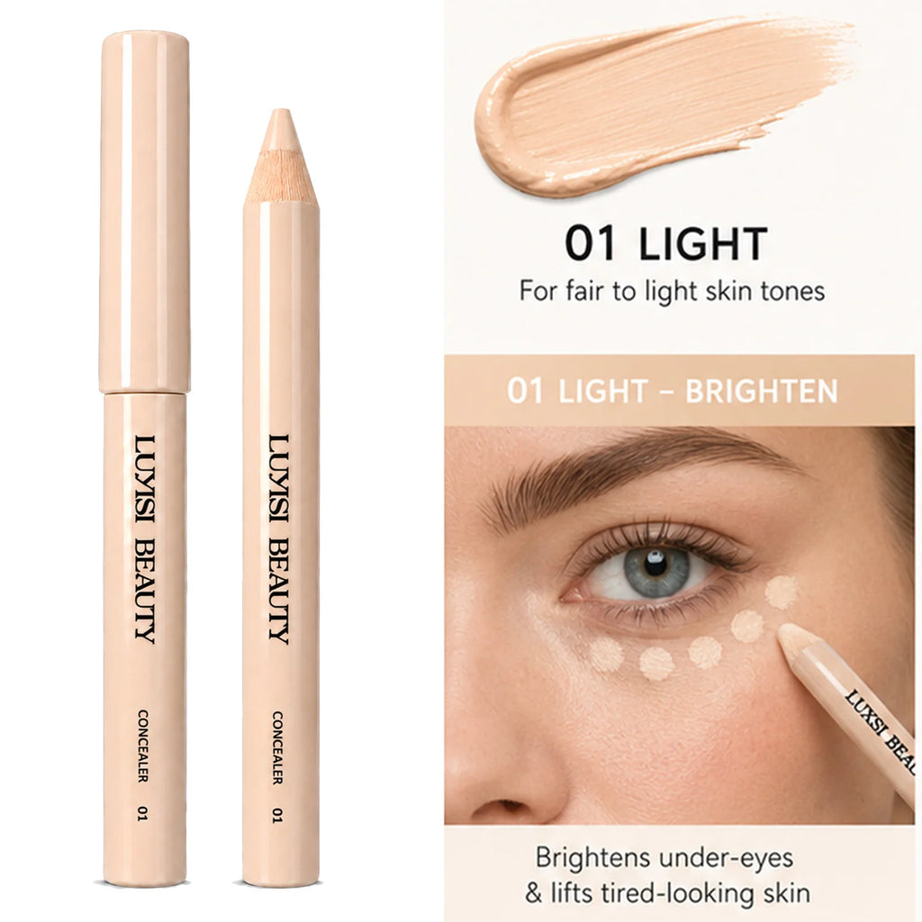 Creamy Waterproof Concealer Stick | High Coverage Matte Finish Concealer Stick QXL 01
