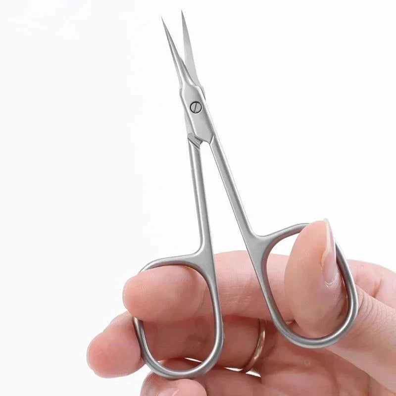 FUMOSIK Stainless Steel Cuticle Scissors & Nail Trimmer Cuticle Scissors QXL