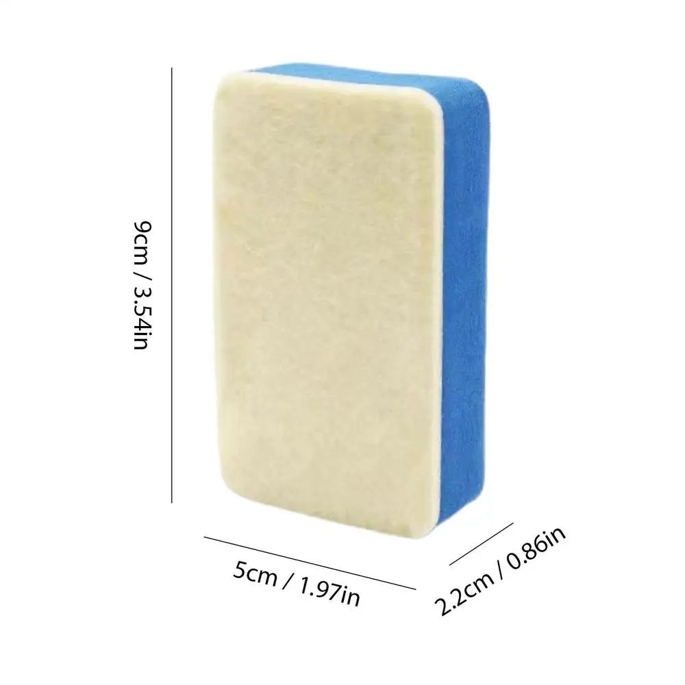 Car Ceramic Coating Sponge Applicator & Glass Wax Polish Tool Car Wax Applicator QXL Blue 9x5cm 1pcs