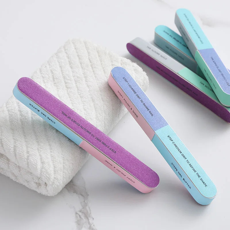 FUMOSIK 7-Sided Nail Buffer Block | Manicure Polishing Set Nail Buffer Block QXL