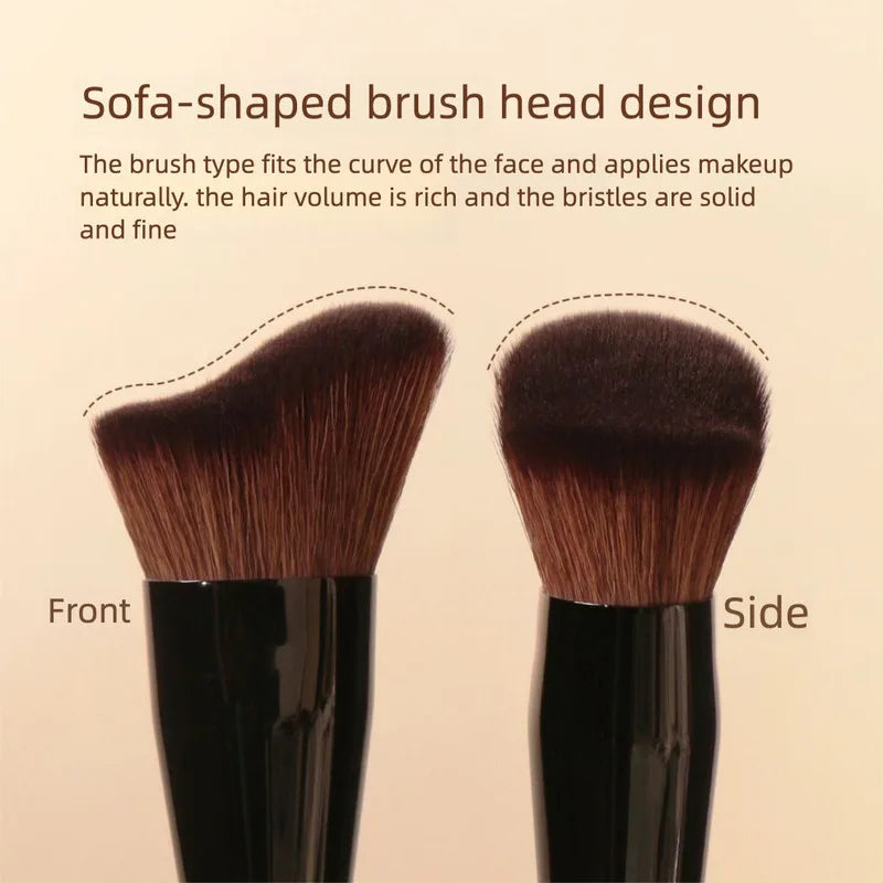 Angled Contour Brush – Blush, Bronzer & Sculpt Makeup Tool Contour Makeup Brush QXL