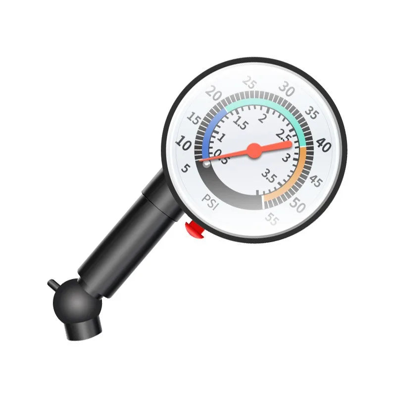 Analog Tire Pressure Gauge 0–55 PSI | Car, Bike & Motorcycle Tire Pressure Gauge QXL 1PC