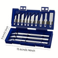 13-Pc Precision Carving Knife Set | DIY Art & Craft Cutting Kit Craft Knife Set QXL M384-1pc