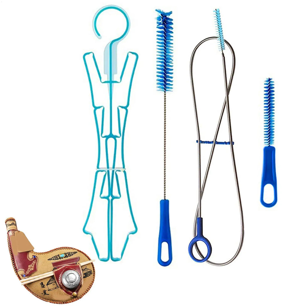 4-in-1 Hydration Bladder Cleaning Kit – Brushes & Drying Frame Hydration Bladder Cleaner QXL
