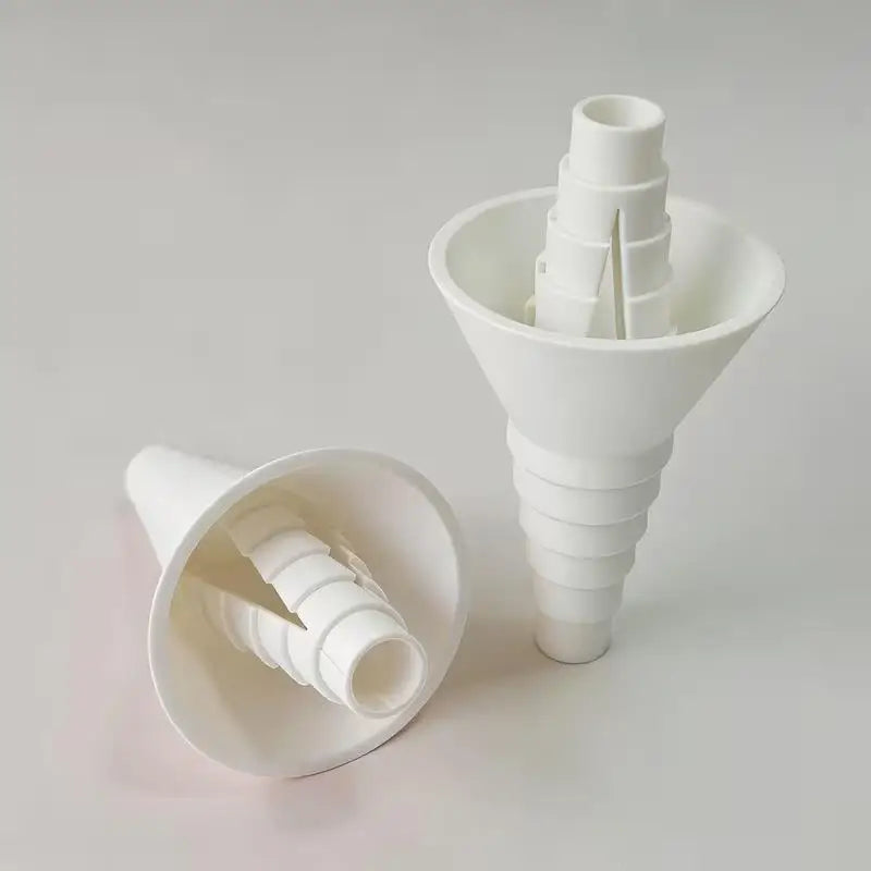 Multi-Purpose Liquid Transfer Funnel | Kitchen & DIY Use Liquid Transfer Funnel QXL