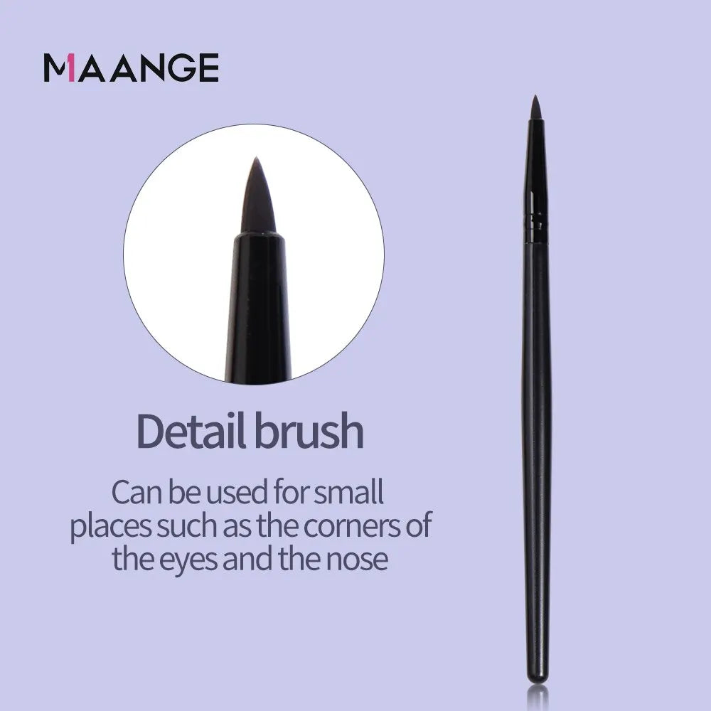 MAANGE 6-Piece Eye Makeup Brush Kit – Eyeshadow & Eyeliner Eye Makeup Brush Set QXL
