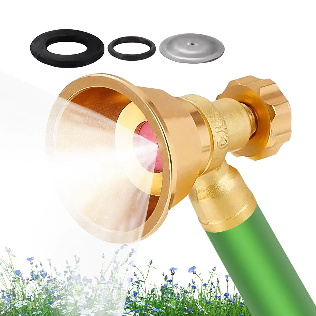 Adjustable Brass Garden Hose Spray Nozzle | Atomizing Sprayer Garden Spray Nozzle QXL