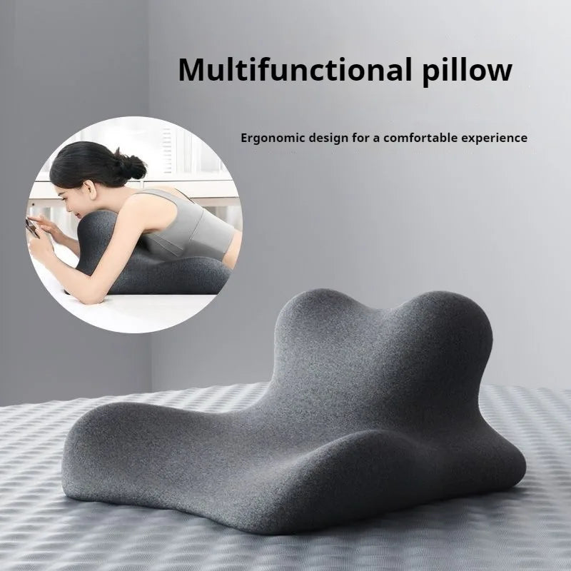 Memory Foam Prone Pillow | Stomach Sleeper & Lumbar Support Memory Foam Pillow QXL