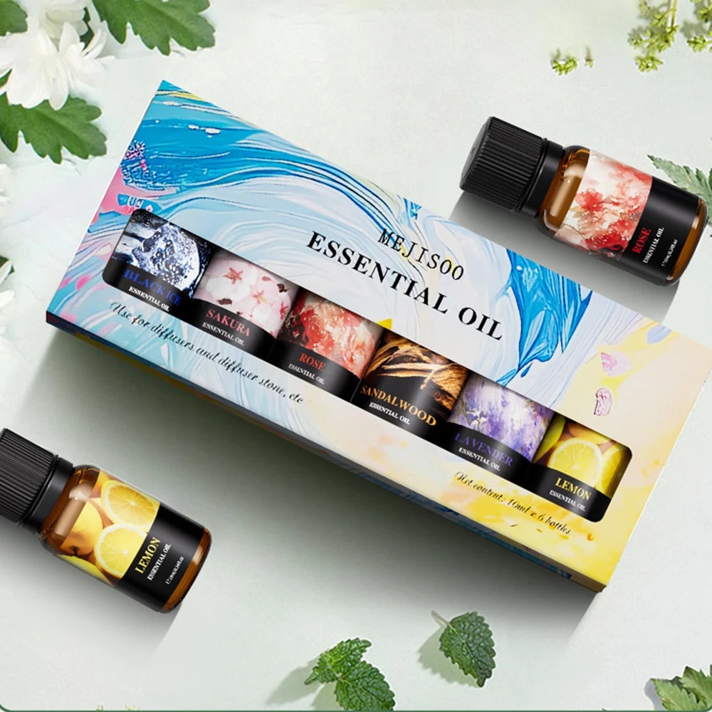 Summer Ocean Essential Oil Set | 6-Piece Diffuser Oils – QXL Aromatherapy Essential Oils QXL
