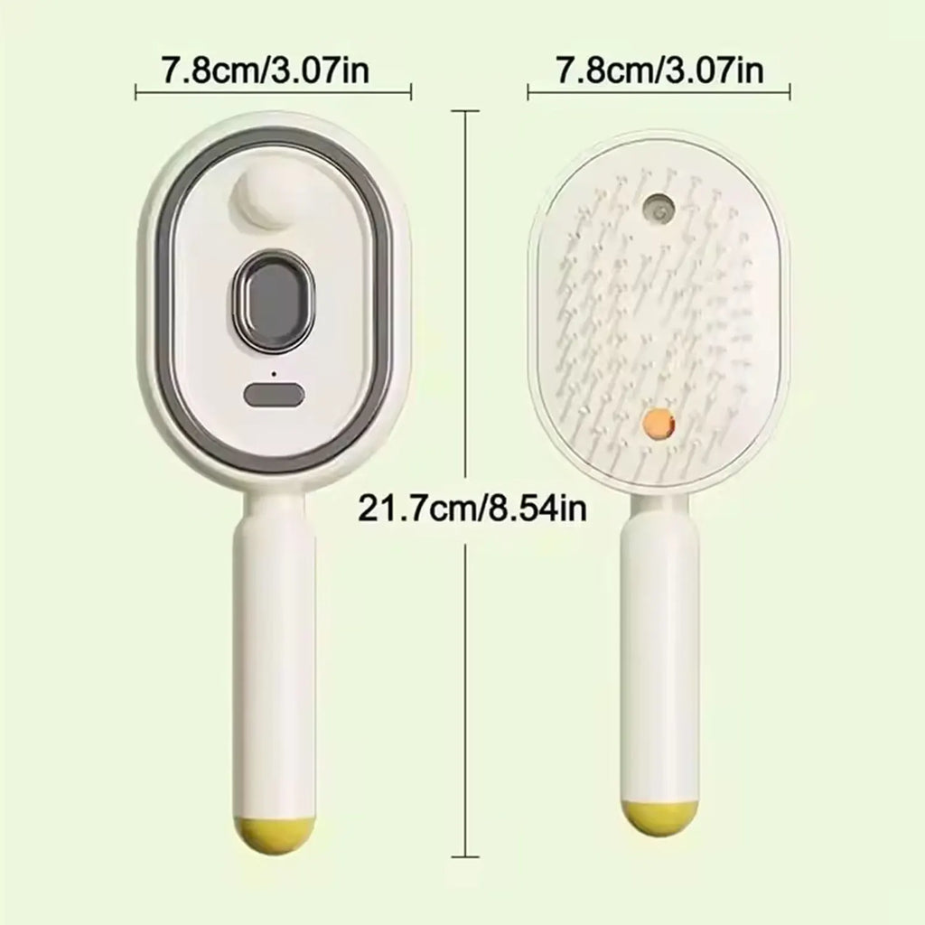 3-in-1 Electric Spray Air Cushion Comb | Scalp Massage & Oil Mist Electric Hair Brush QXL