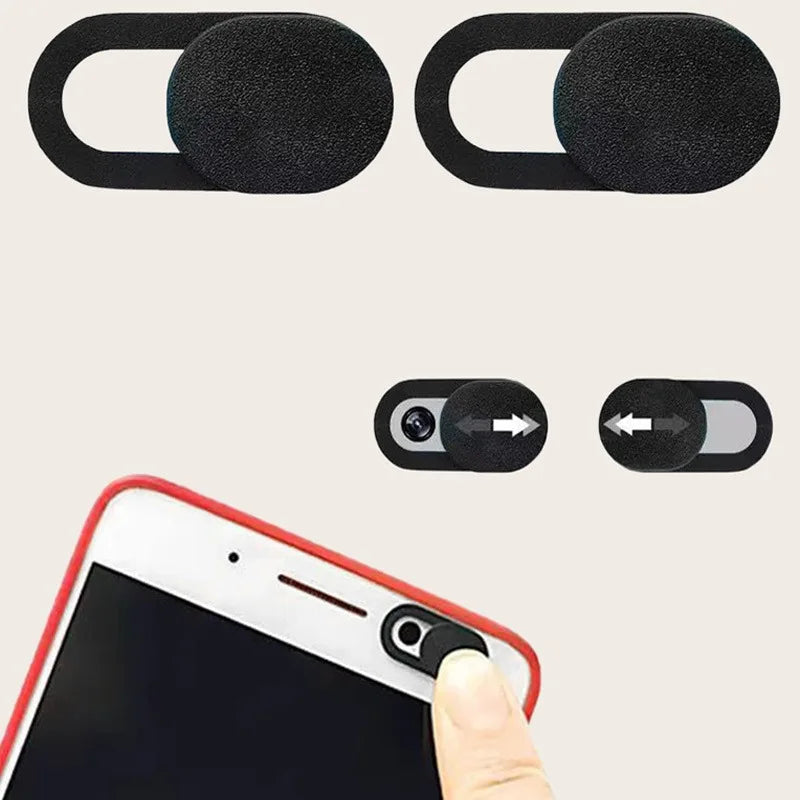 2-Pack Metal Webcam Cover & Camera Privacy Sticker Webcam Privacy Cover QXL