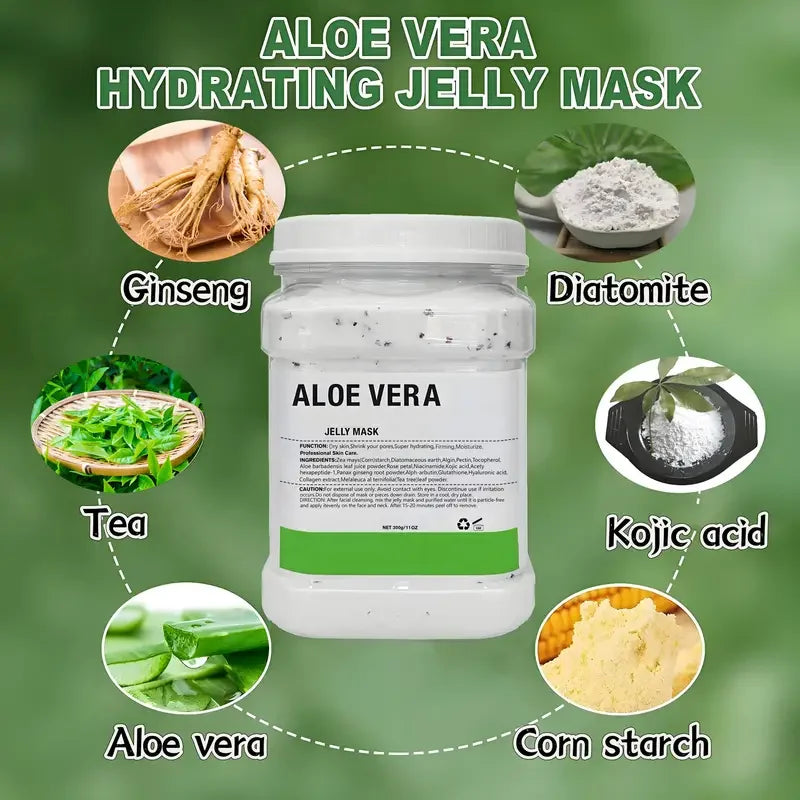 VERONNI 650g Hyaluronic Acid Jelly Mask Powder – All Skin Types Jelly Face Mask QXL