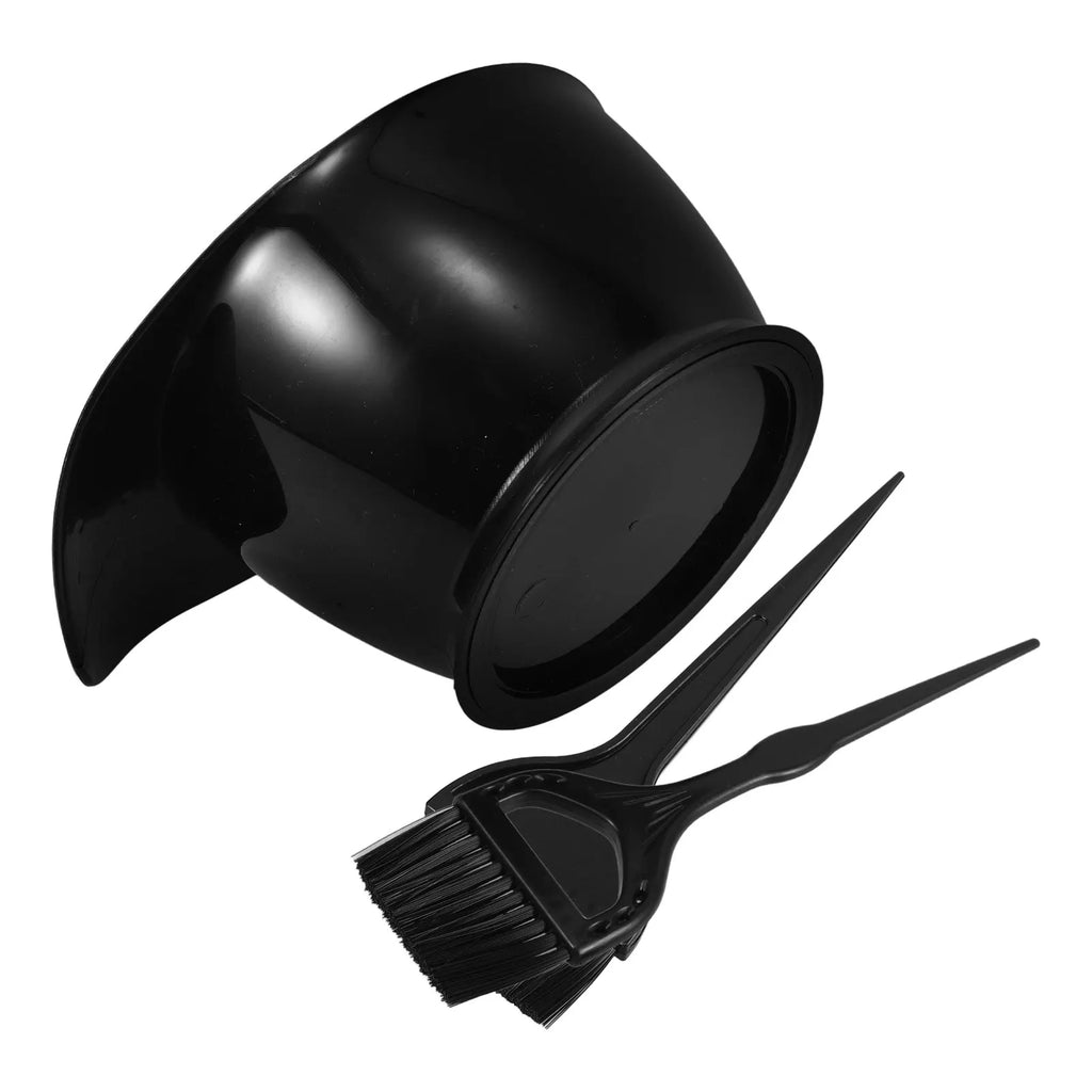 Hair Dye Bowl & Brush Kit | Nonslip Mixing Set for Home & Salon Hair Colouring Kit QXL