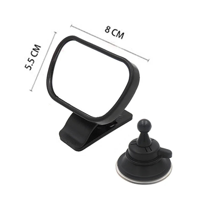 2-in-1 Baby Car Mirror | 360° Rear Seat Child Observation Baby Car Mirror QXL
