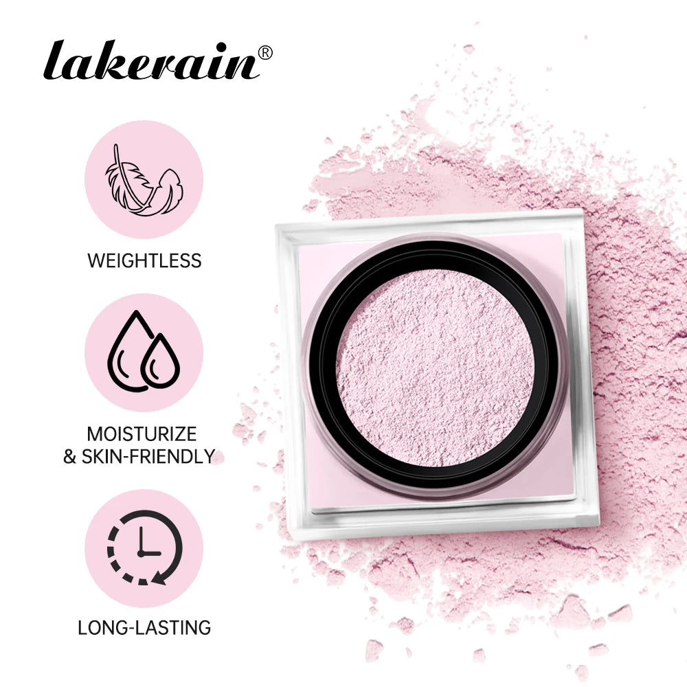 Lakerain Loose Setting Powder – Matte Oil Control, 20g Loose Setting Powder QXL