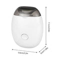 Electric Nail Filer & Trimmer | 3-Speed USB Rechargeable Electric Nail Filer QXL White 1pcs