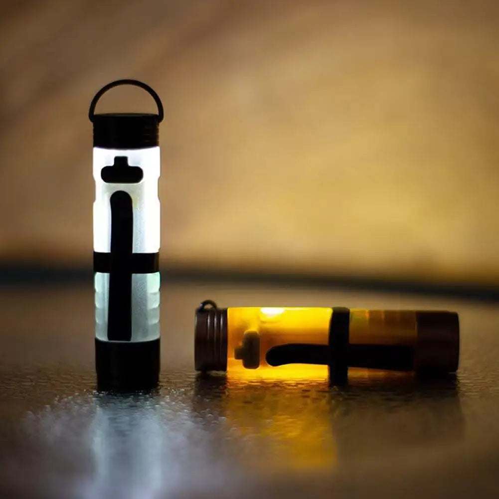 Mini Keychain Flashlight | Dual-Light USB-C Rechargeable EDC Mini Keychain Flashlight QXL