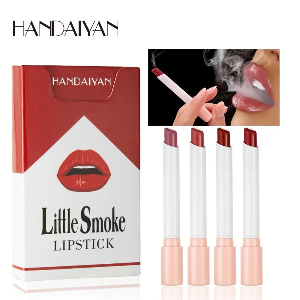 Handaiyan Matte Velvet Lipstick Set – 4 Pcs Long-Lasting Matte Lipstick Set QXL