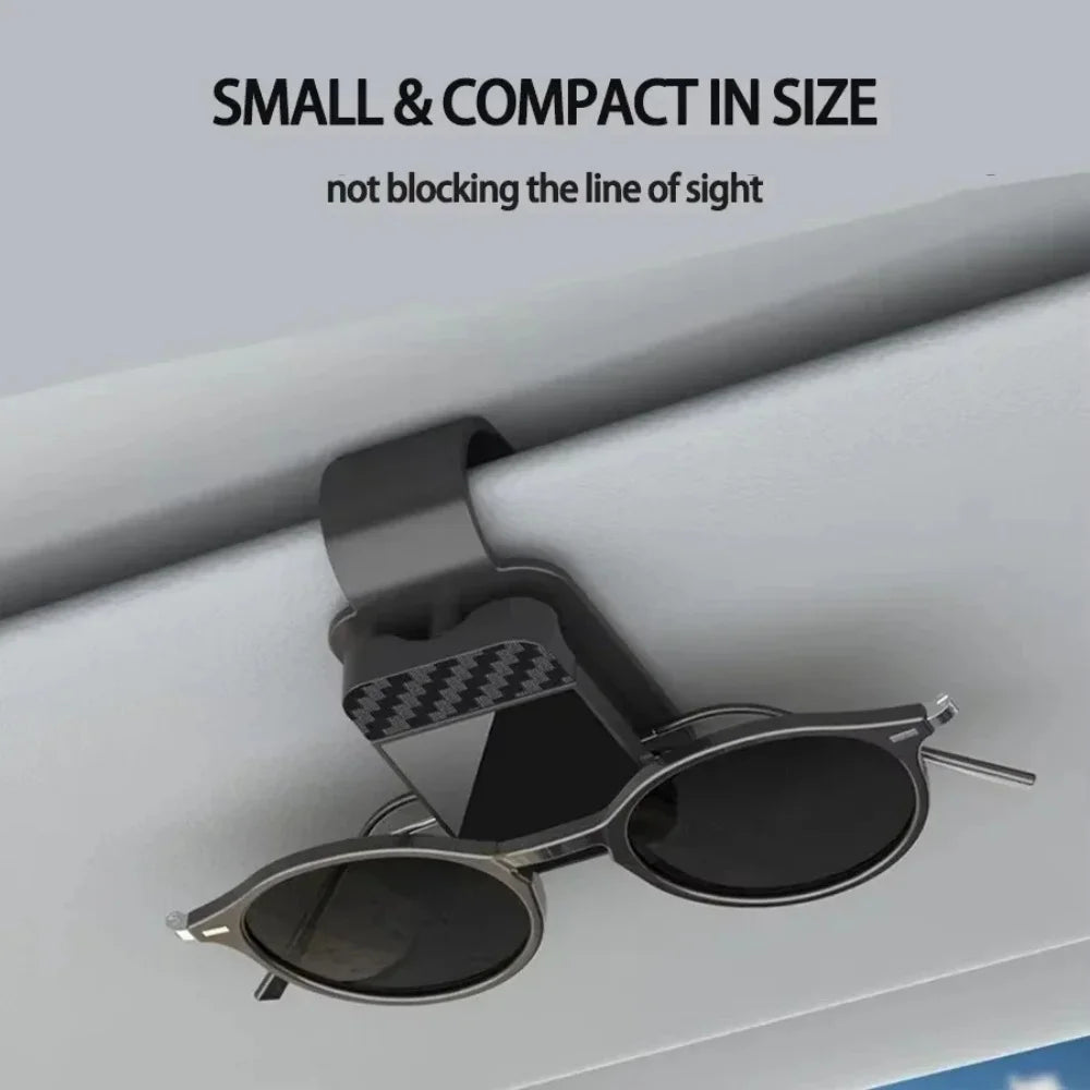 Car Sun Visor Sunglasses Clip Holder & Card Organizer Car Visor Glasses Clip QXL