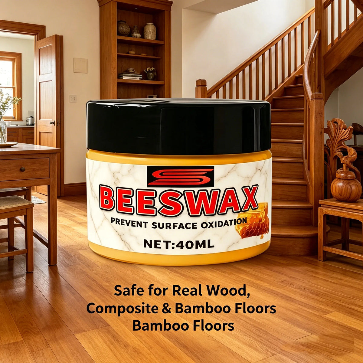 Beeswax Furniture Polish & Care Wax | Restores Shine Furniture Care Wax QXL