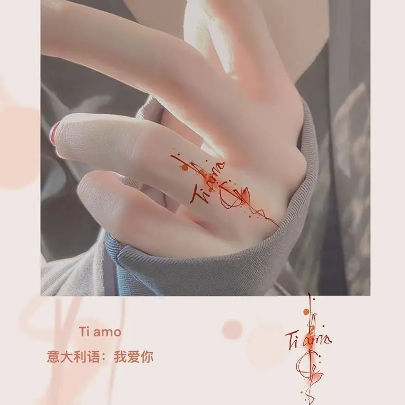 Waterproof Colorful Temporary Tattoo Stickers | Body Art Temporary Tattoo Stickers QXL