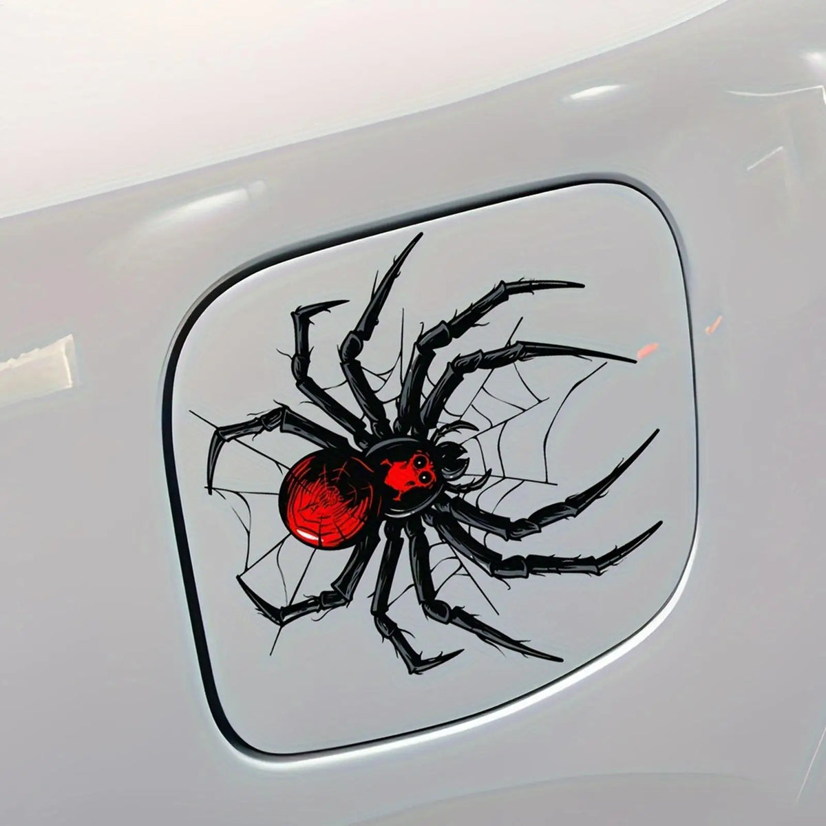 Spider Motorcycle Vinyl Decal | Waterproof 3D Gothic Sticker Motorcycle Vinyl Decal QXL