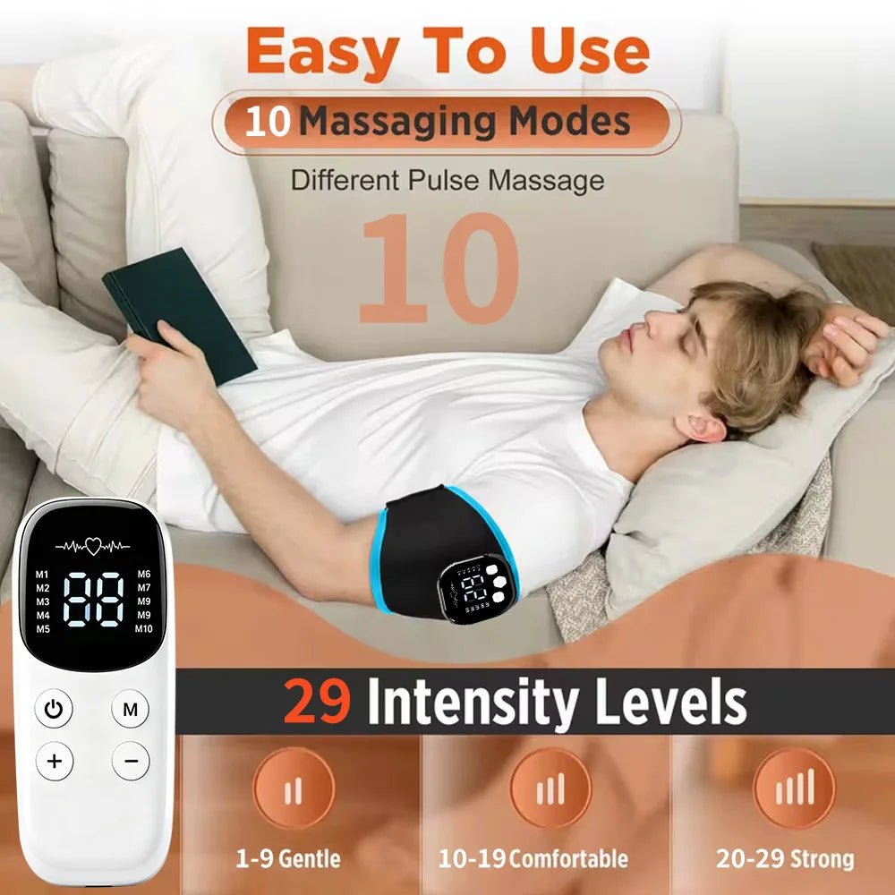Cordless USB Rechargeable Wrist Massager Brace Wrap | Home Office Wrist Massager Brace QXL