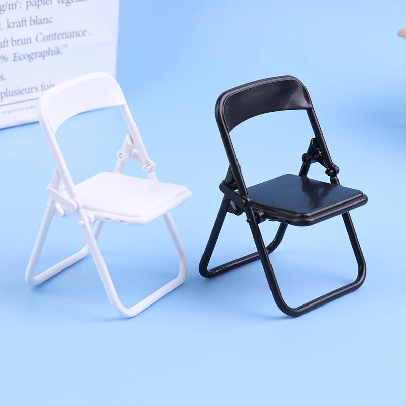 1:12 Dollhouse Miniature Folding Armchair – Scene Decor Dollhouse Miniature QXL