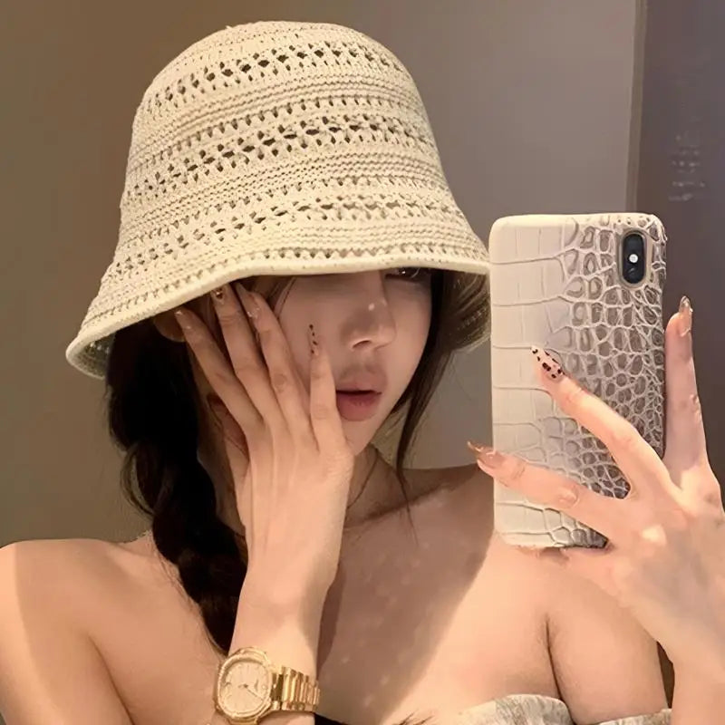 Women's Wide Brim Straw Sun Hat | UV Protection Beach Hat Sun Protection Hat QXL